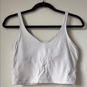 Lululemon White Align Crop